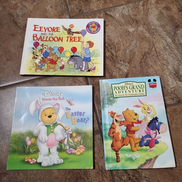 Winnie the Pooh book lot of 3 - Picture 1 of 6